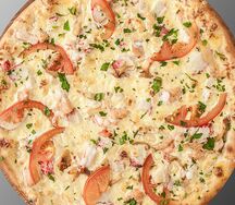 Пицца морской коктейль