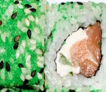 Икура с лососем