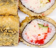 Калифорния в темпуре (жареный)