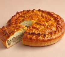 Пирог с мраморной говядиной