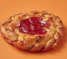 Слойка Малина-миндаль