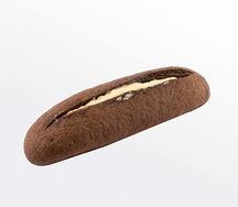 Ржаной мини-багет с сыром и чесноком