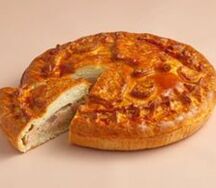 Пирог с лососем