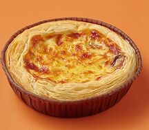 Киш с курицей и грибами