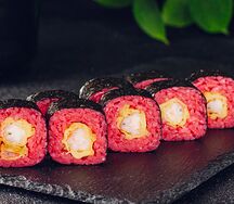 Ролл с окунем