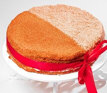 Половинки Наполеон и Медовик по-домашнему