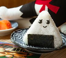 Онигири Креветка в соевом соусе