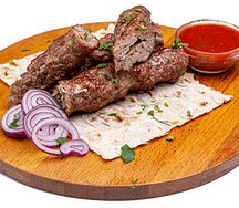 Люля-кебаб из баранины и говядины