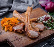 Шашлык из баранины на кости