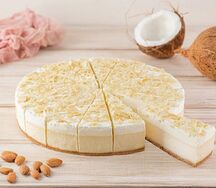 Чизкейк Кокос и миндаль