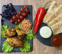 Шашлык из куриного филе