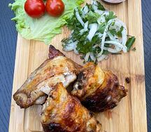 Шашлык из куриного бедра