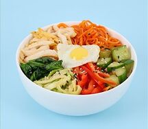 Поке Курочка в корейском стиле Большой