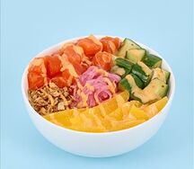 Поке Острый лосось Большой