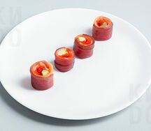 Сашими ролл с тунцом и лососем