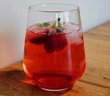 Лимонад Клубничный Мохито