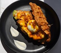 Круассан Курица-авокадо