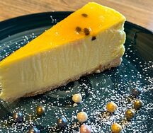 Чизкейк Манго-маракуйя