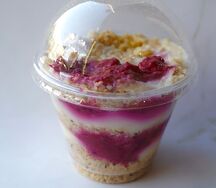 Трайфл Наполеон с ягодным конфи