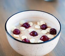 Авторская каша с белым шоколадом