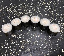 Маки с креветкой