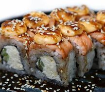 Ролл запеченная Филадельфия Lite 8 шт