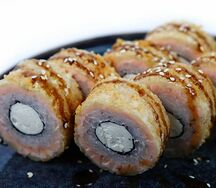 Темпурный ролл Филадельфия