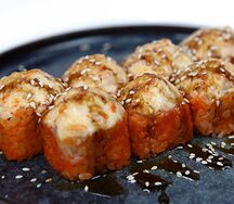 Запеченный ролл Лос-Анджелес 4 шт