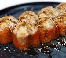 Запеченный ролл Лос-Анджелес 8 шт