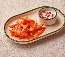 Батат фри и пармезан