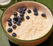 Рисовая каша с ванилью