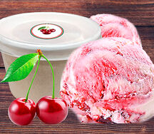 Мороженое вишневое стаканчик