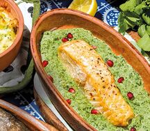 Семга по-гурийски