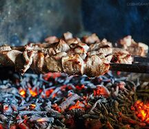 Шашлык из cвинoй корейки