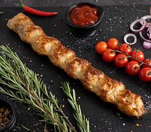 Люля из курицы в лаваше