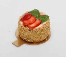 Чизкейк клубничный