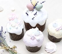 Кулич на основе фермерского творога