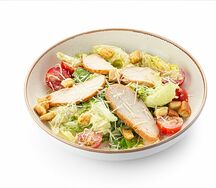 Салат Цезарь с курицей