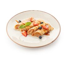 Блинчики с вареной сгущенкой