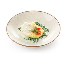 Треска с гарниром на выбор