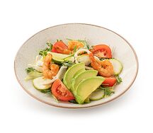 Салат с морепродуктами