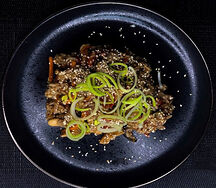 Тяхан с курицей