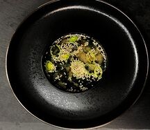 Мисо суп с лососем