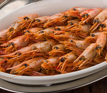 Северные креветки к пиву жареные