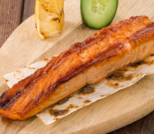 Стейк из лосося