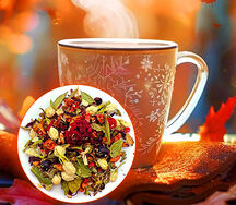 Чай - смородина, ежевика, жасмин