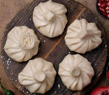 Хинкали с курицей