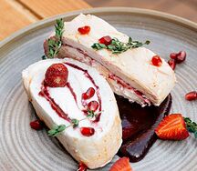 Меренговый рулет