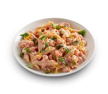 Пенне с креветками