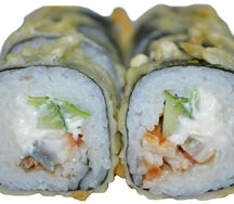 Сливочный угорь темпура